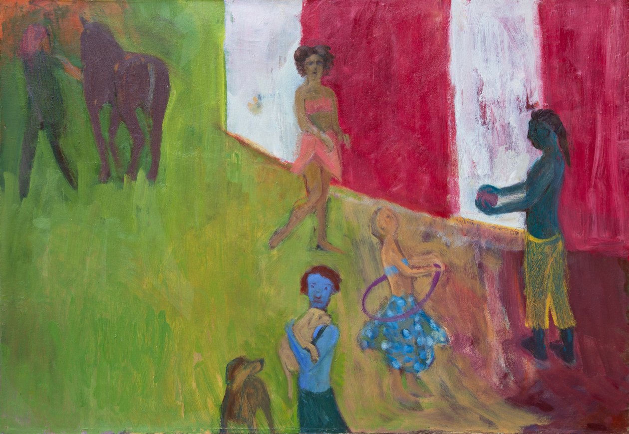 Pares, 2019 (óleo sobre lienzo) de Megan Williamson