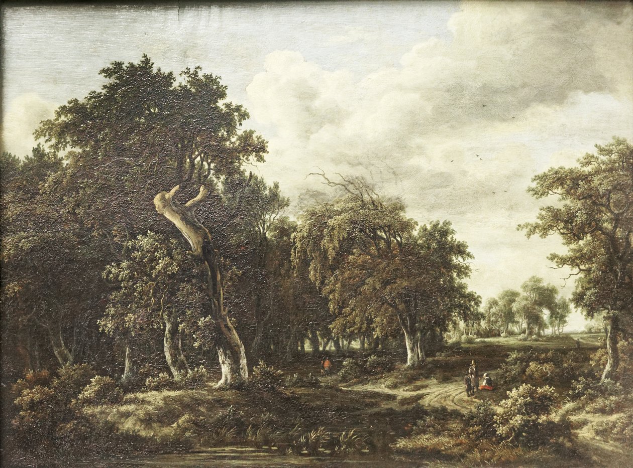 El bosque de robles de Meindert Hobbema