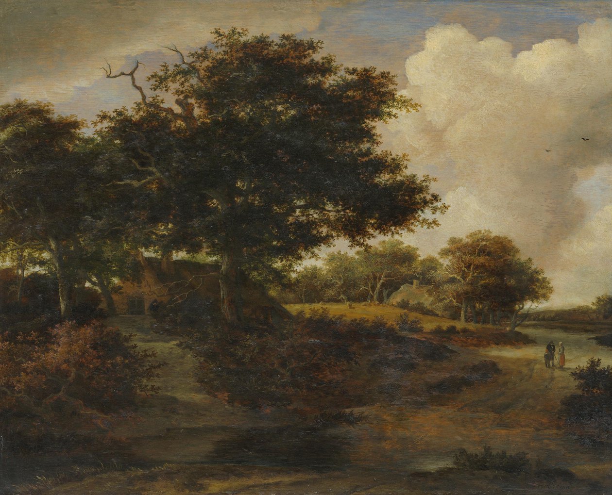 Paisaje forestal de Meindert Hobbema
