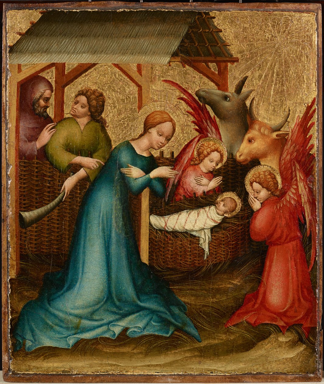 Natividad (adoración) de Cristo de Meister der Wiener Anbetung