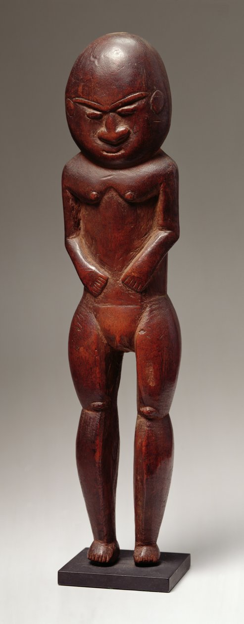 Figura de pie de Melanesian