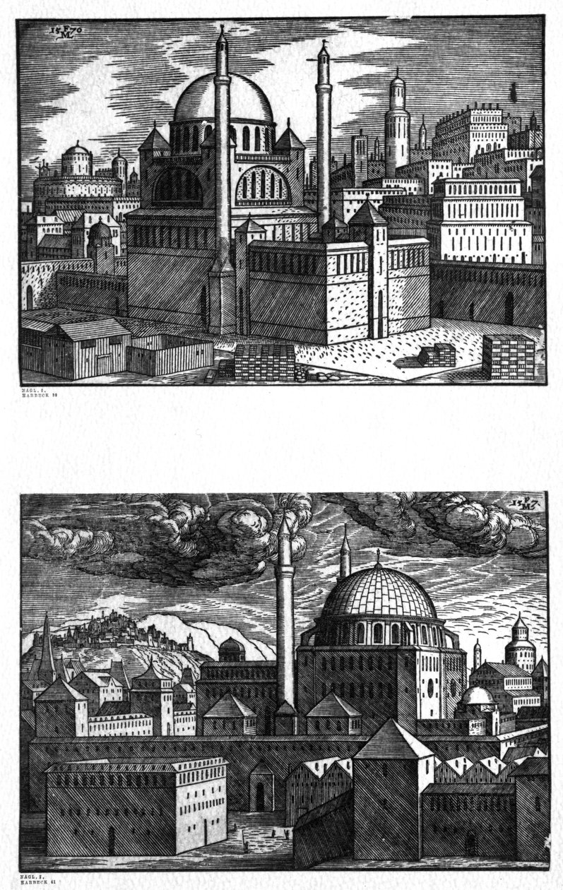 Mezquitas de Constantinopla, 1570 de Melchior Lorck