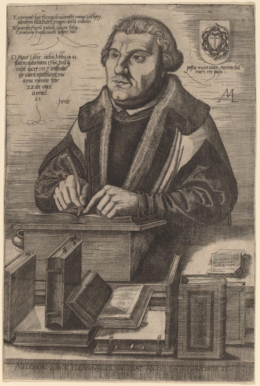 Martín Lutero de Melchior Lorch
