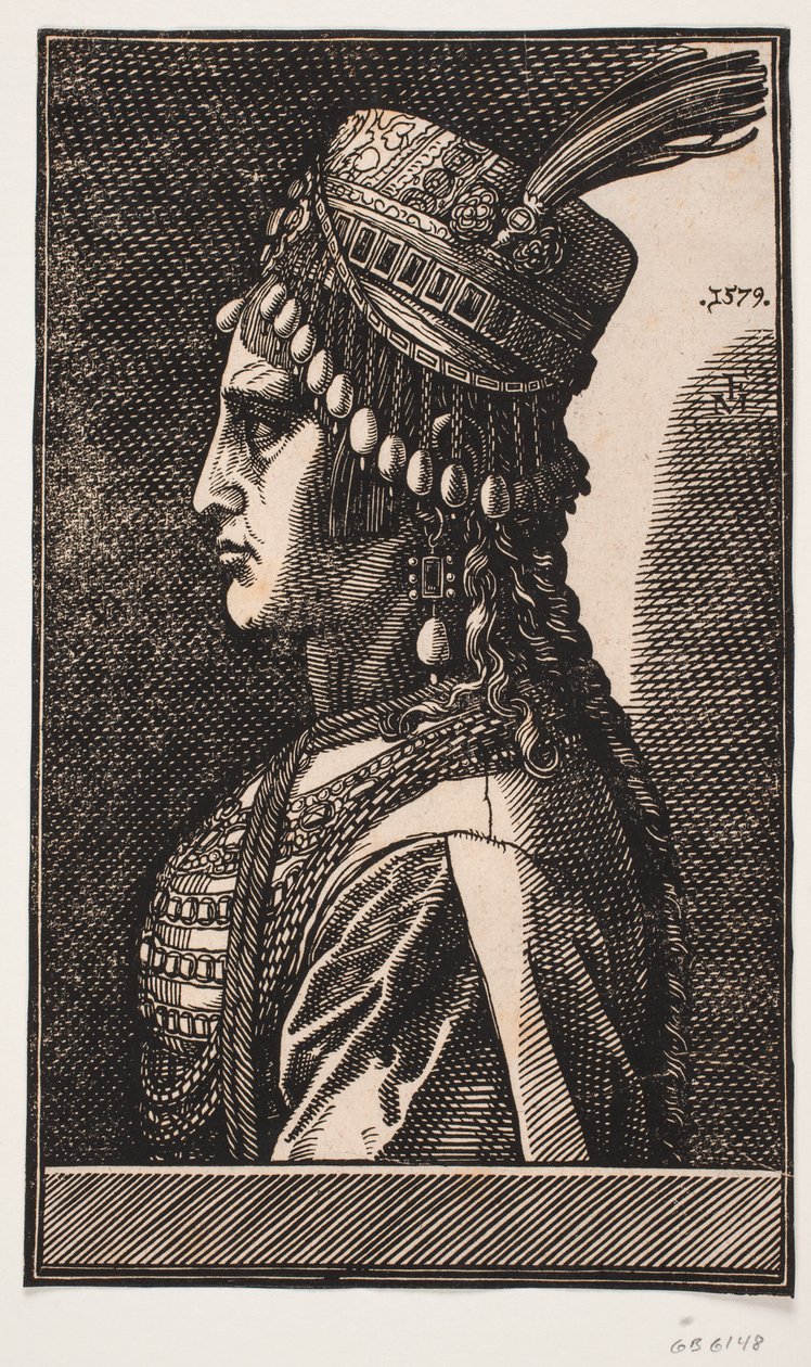 Dama turca noble de Melchior Lorck
