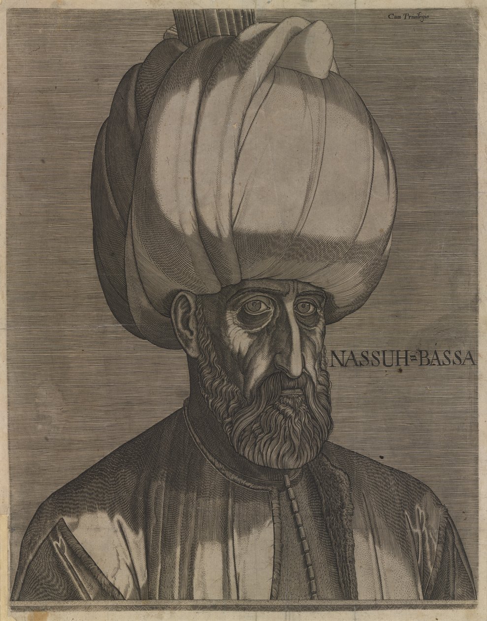 Retrato del Sultán Suleiman el Magnífico de Melchior Lorck