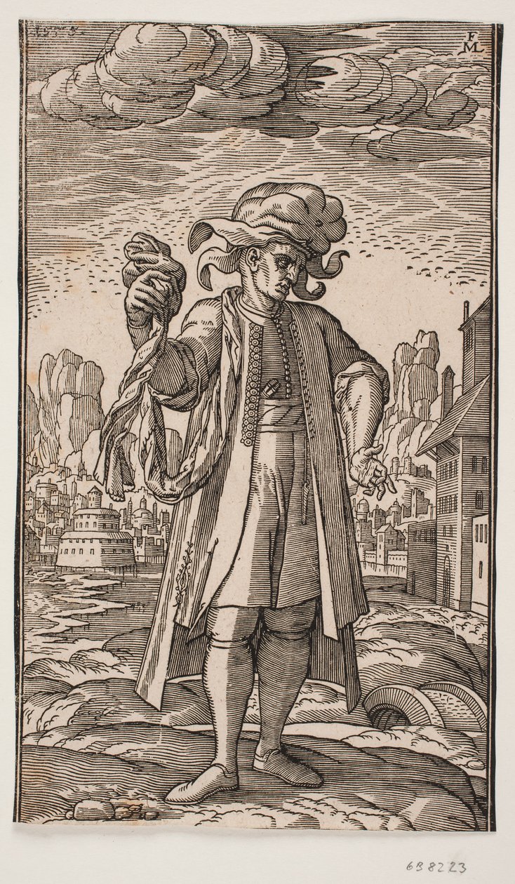 El cocinero del sultán de Melchior Lorck