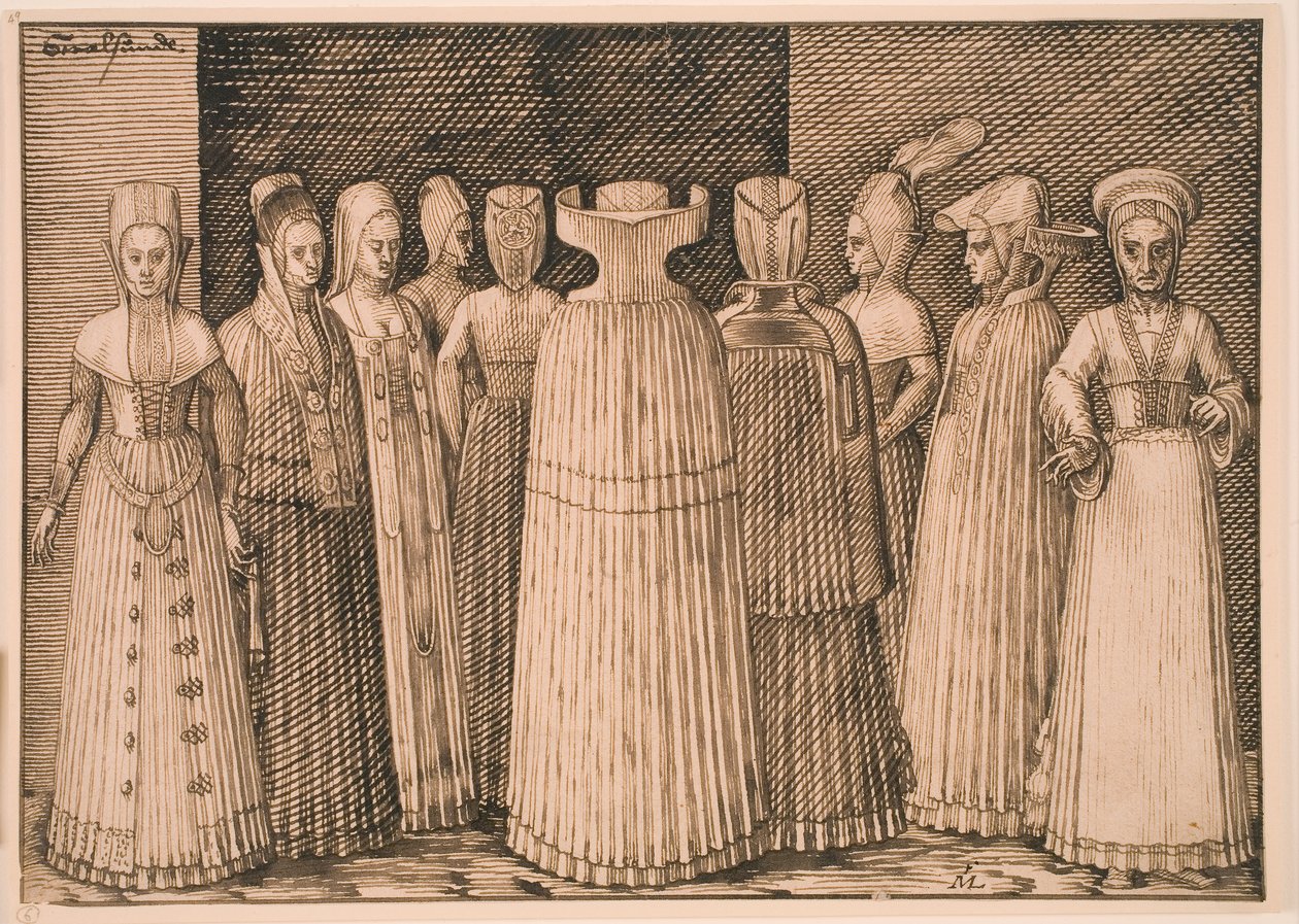 Diez mujeres de Stralsund de Melchior Lorck