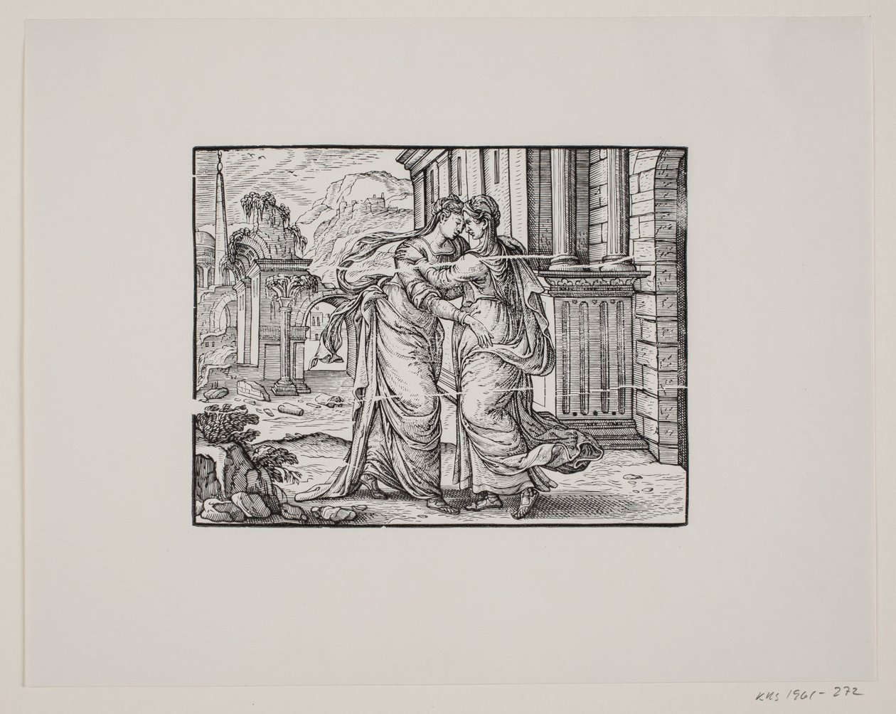 La Visitación de Melchior Lorck