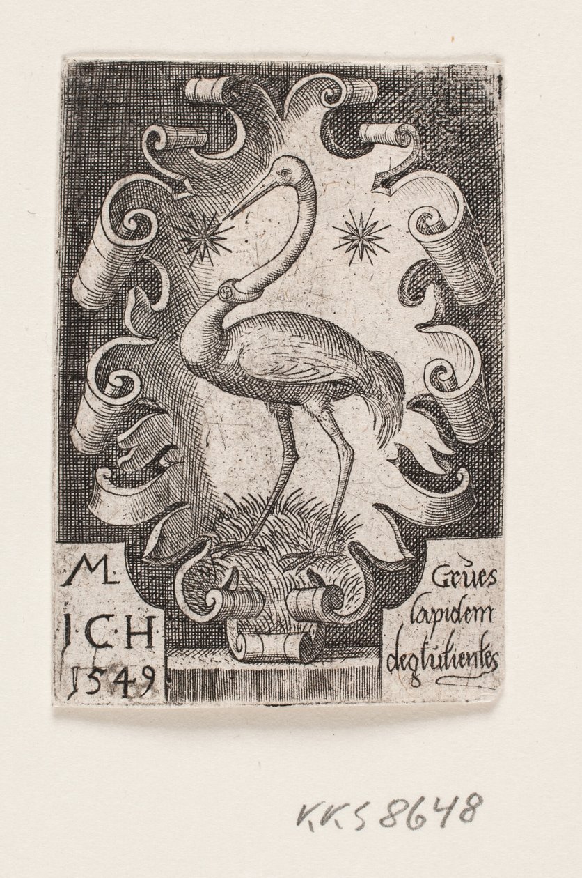 La grulla de Melchior Lorck
