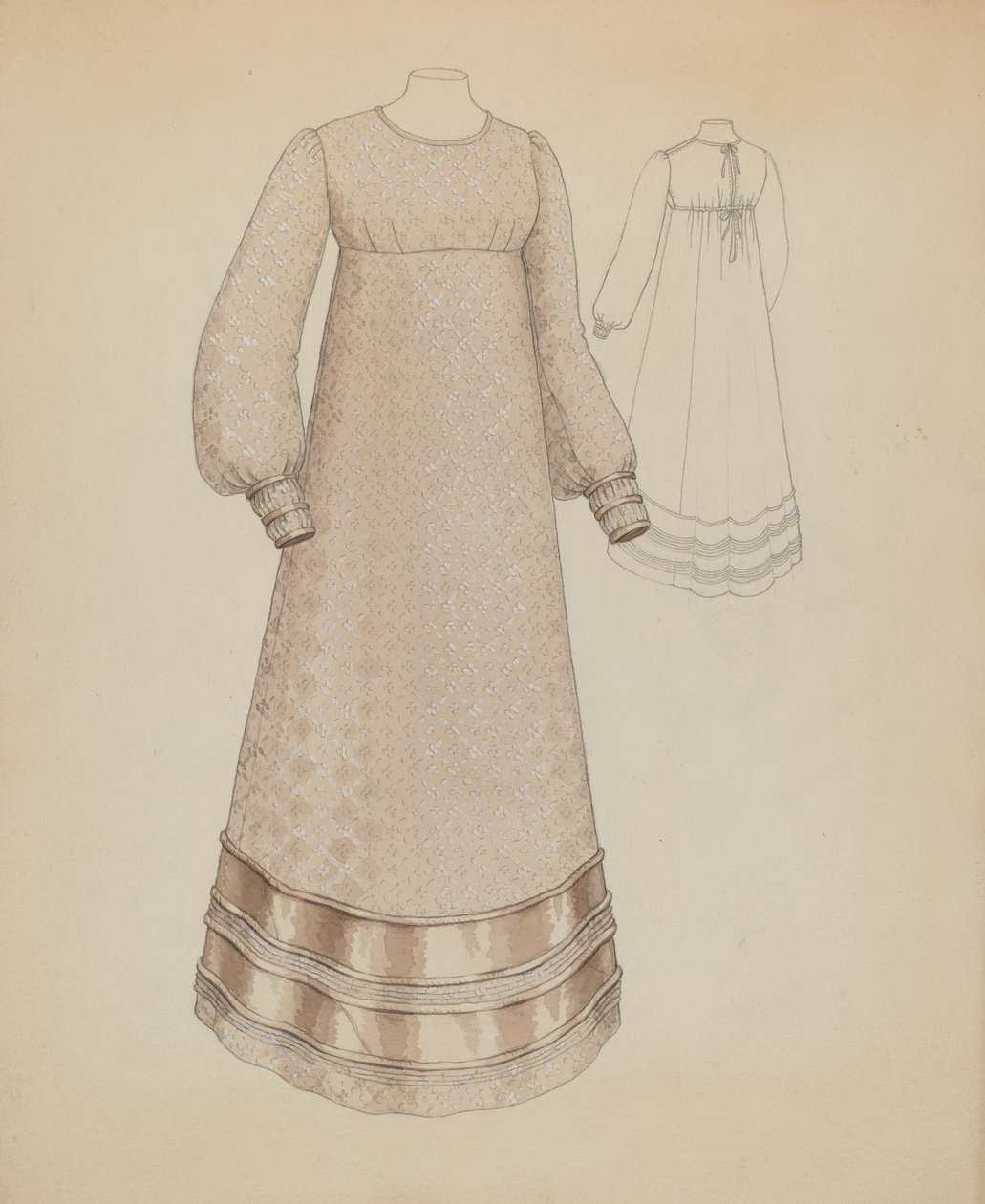 Vestido, c. 1936 de Melita Hofmann