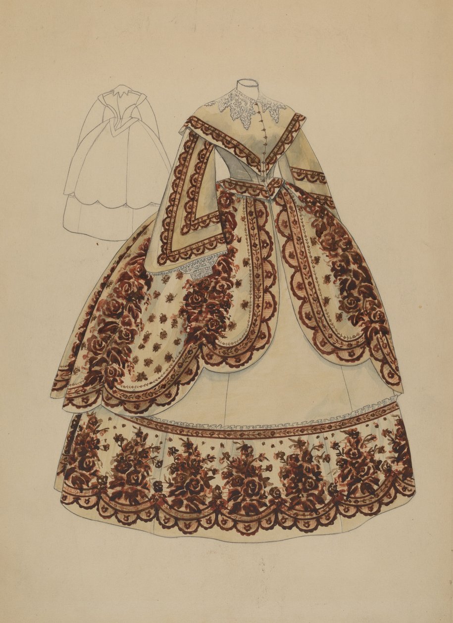 Vestido, c. 1936 de Melita Hofmann