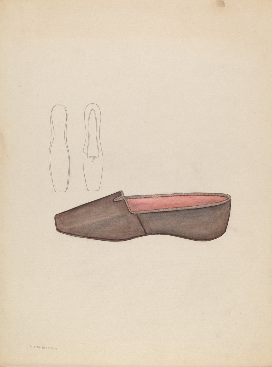Zapatilla, 1935-1942 de Melita Hofmann
