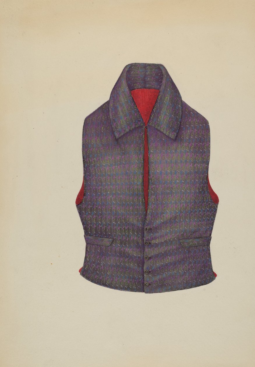 Chaleco, ca. 1937 de Melita Hofmann