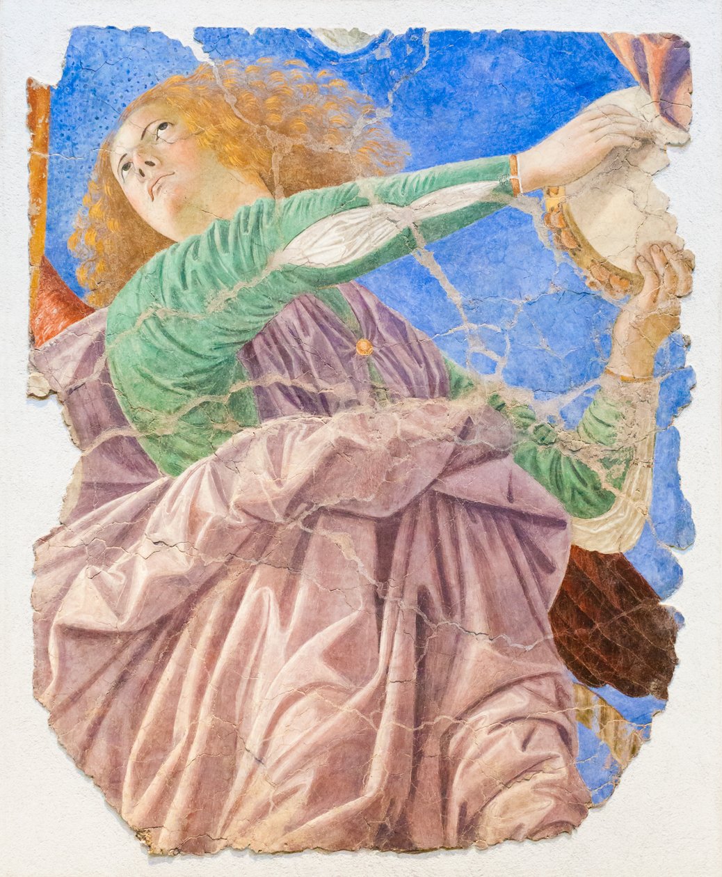 Ángeles músicos, c.1480 (fresco restaurado) de Melozzo da Forli