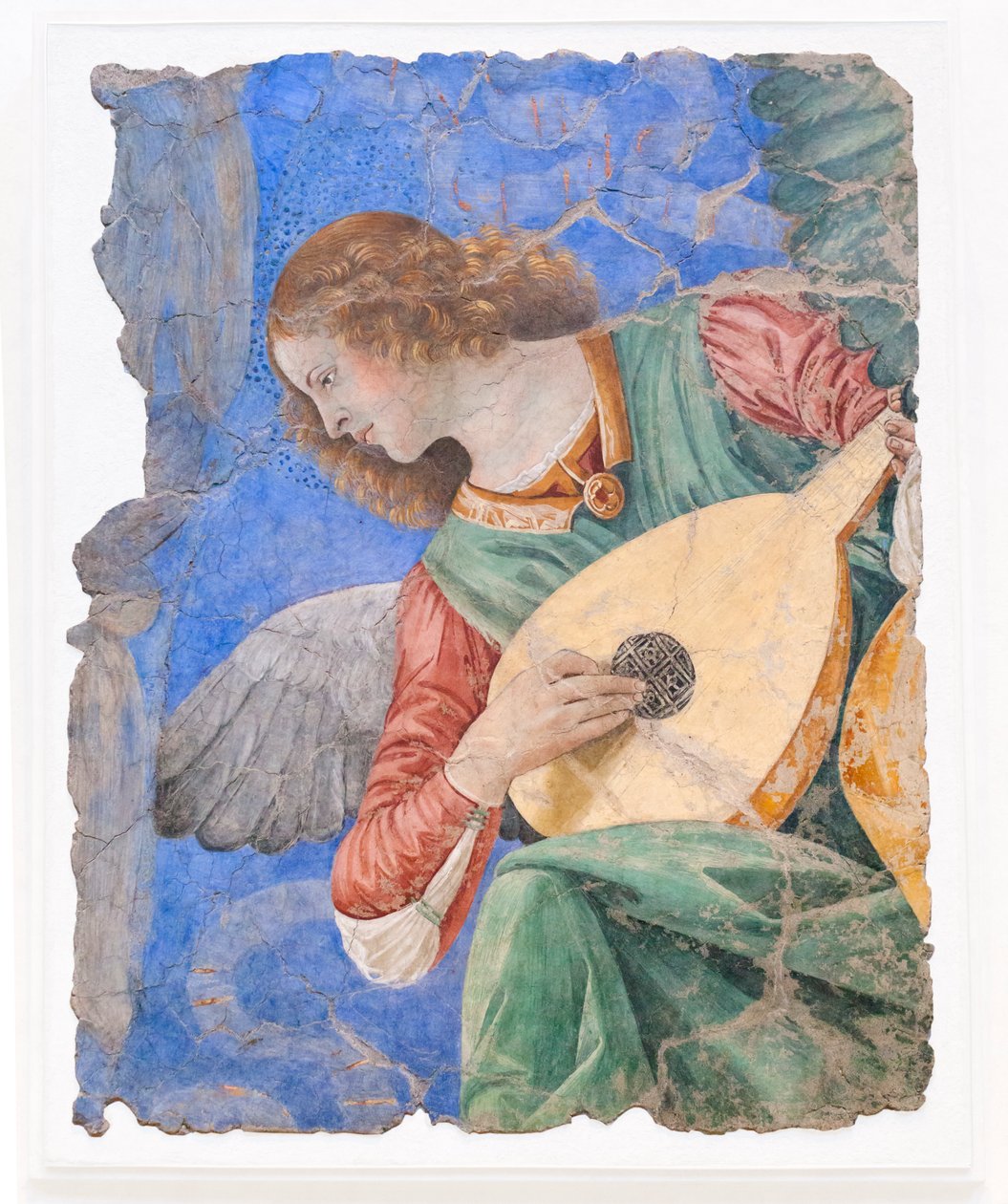 Ángeles músicos, hacia 1480 (fresco) de Melozzo da Forli