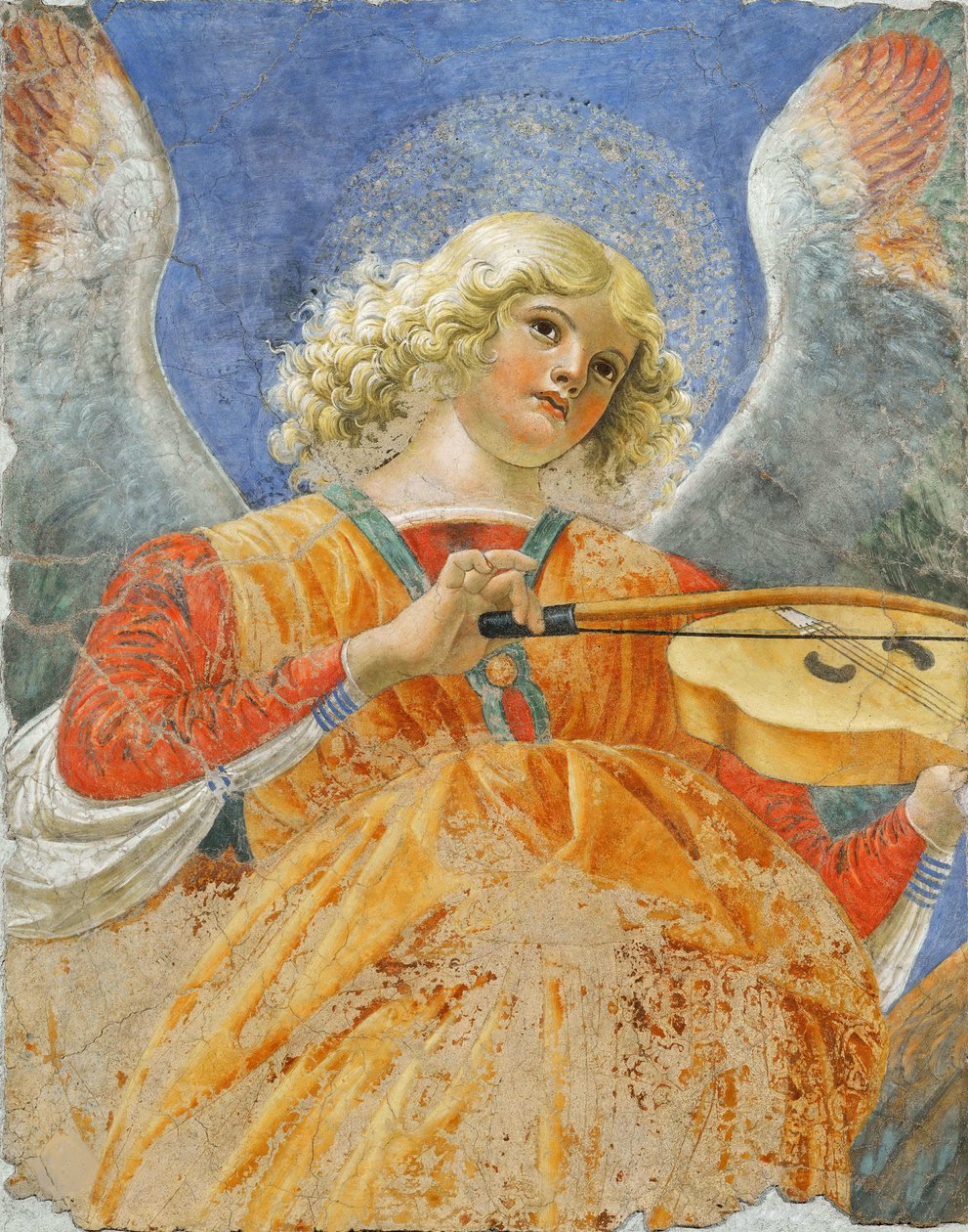 Ángel músico de Melozzo da Forli, c.1480 (fresco) de Melozzo da Forli