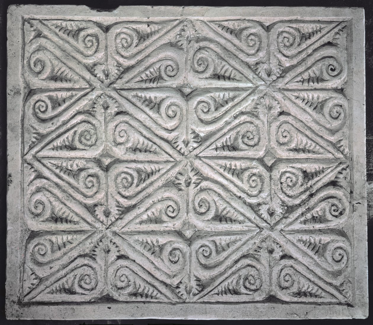 (detalle) del presbiterio de la Basílica de Saint-Denis de Merovingian
