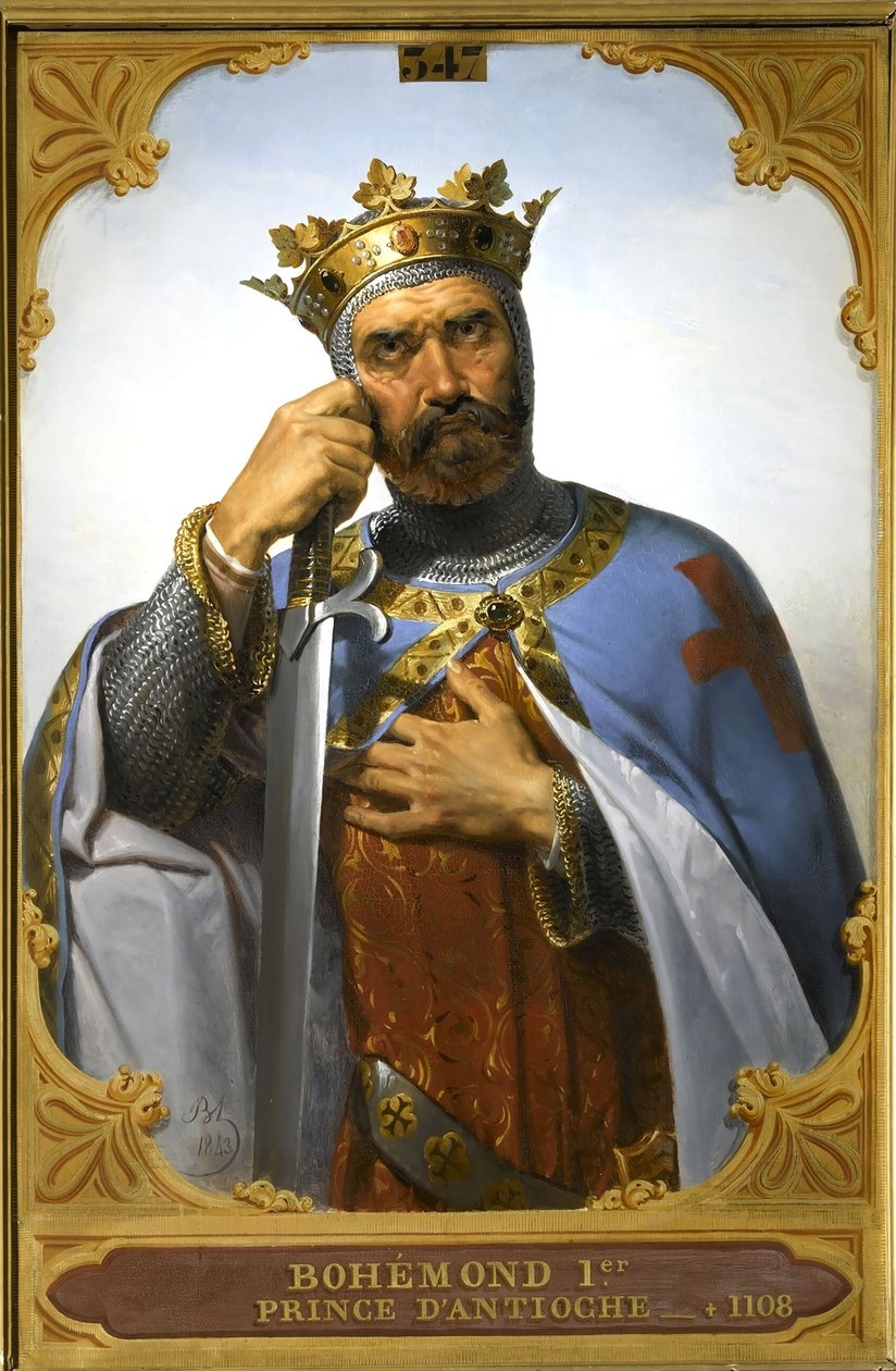 Bohemundo I de Antioquía, 1843 de Merry Joseph Blondel