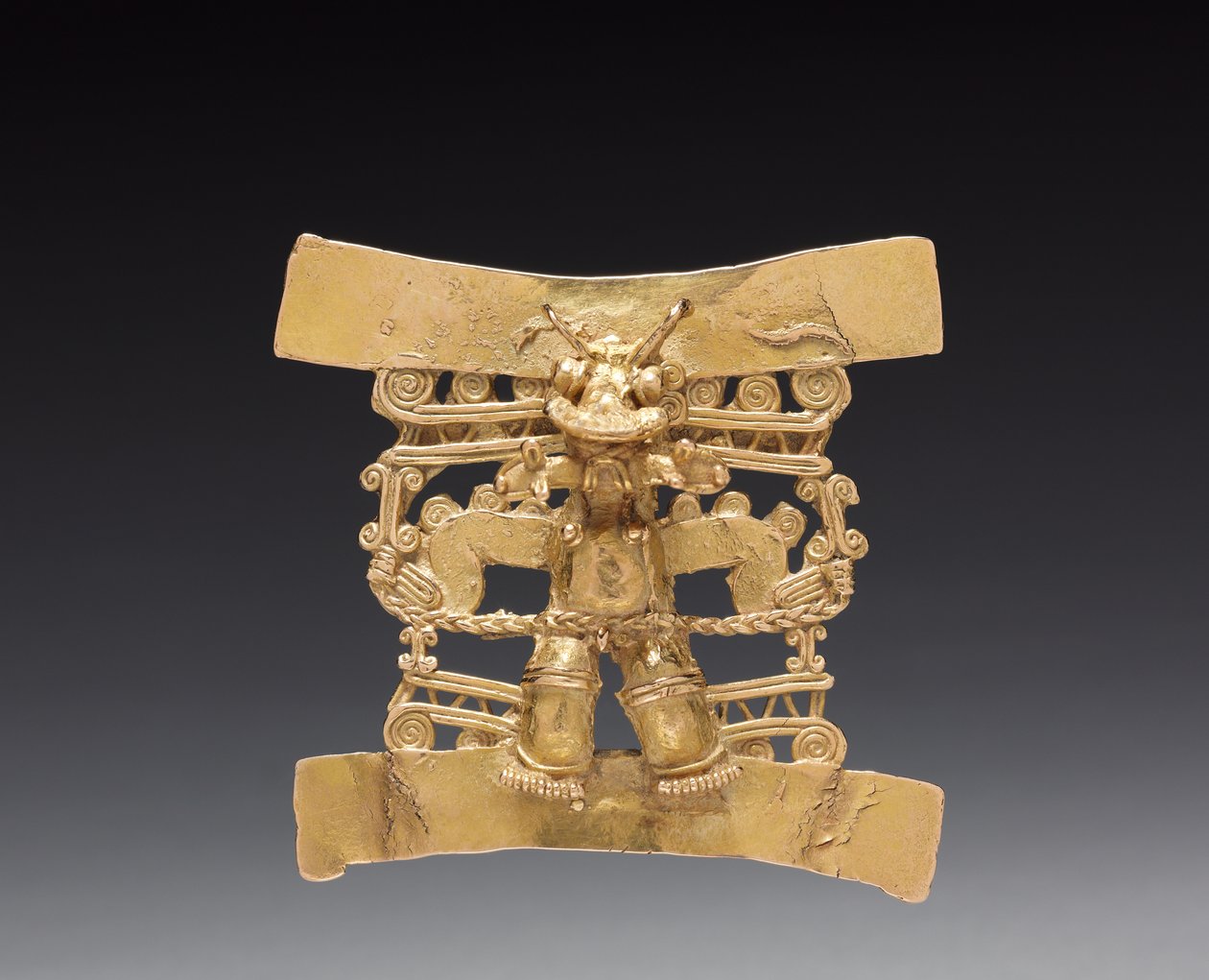 Colgante de figura con cabeza de animal, c. 1000-1550 de Mesoamerican Mesoamerican