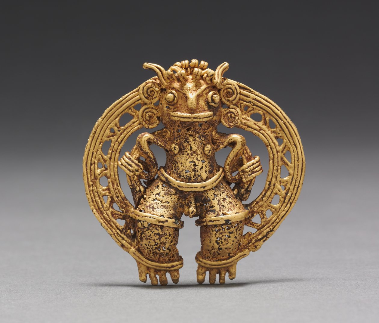 Colgante de figura, c. 1000-1550 de Mesoamerican Mesoamerican