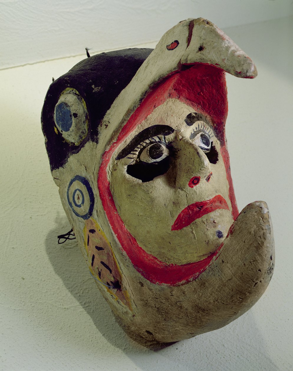 Máscara de guerrero águila de Mexican School