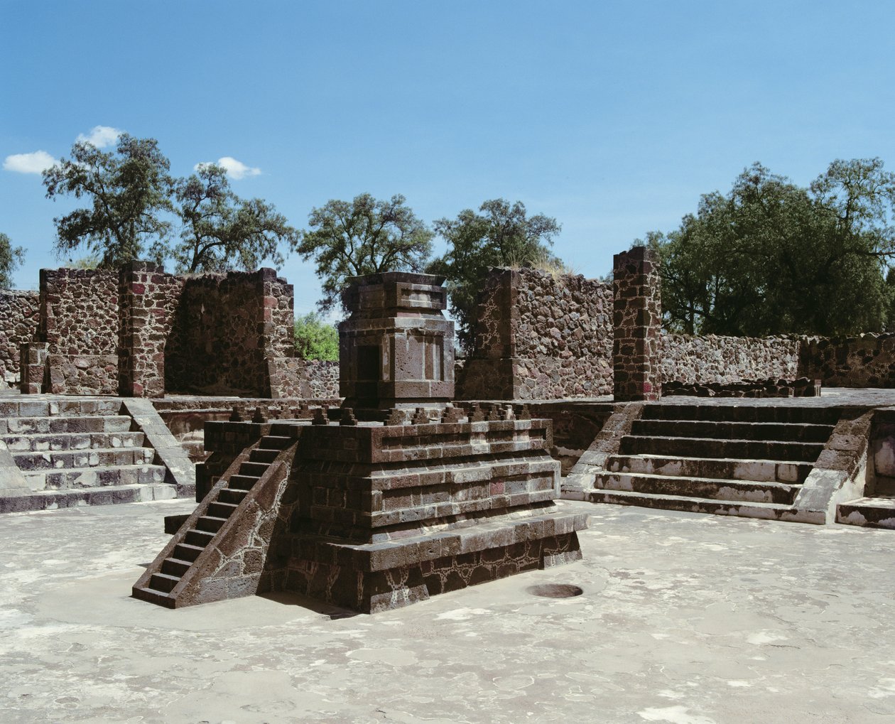 Palacio de Atetelco de Mexican School