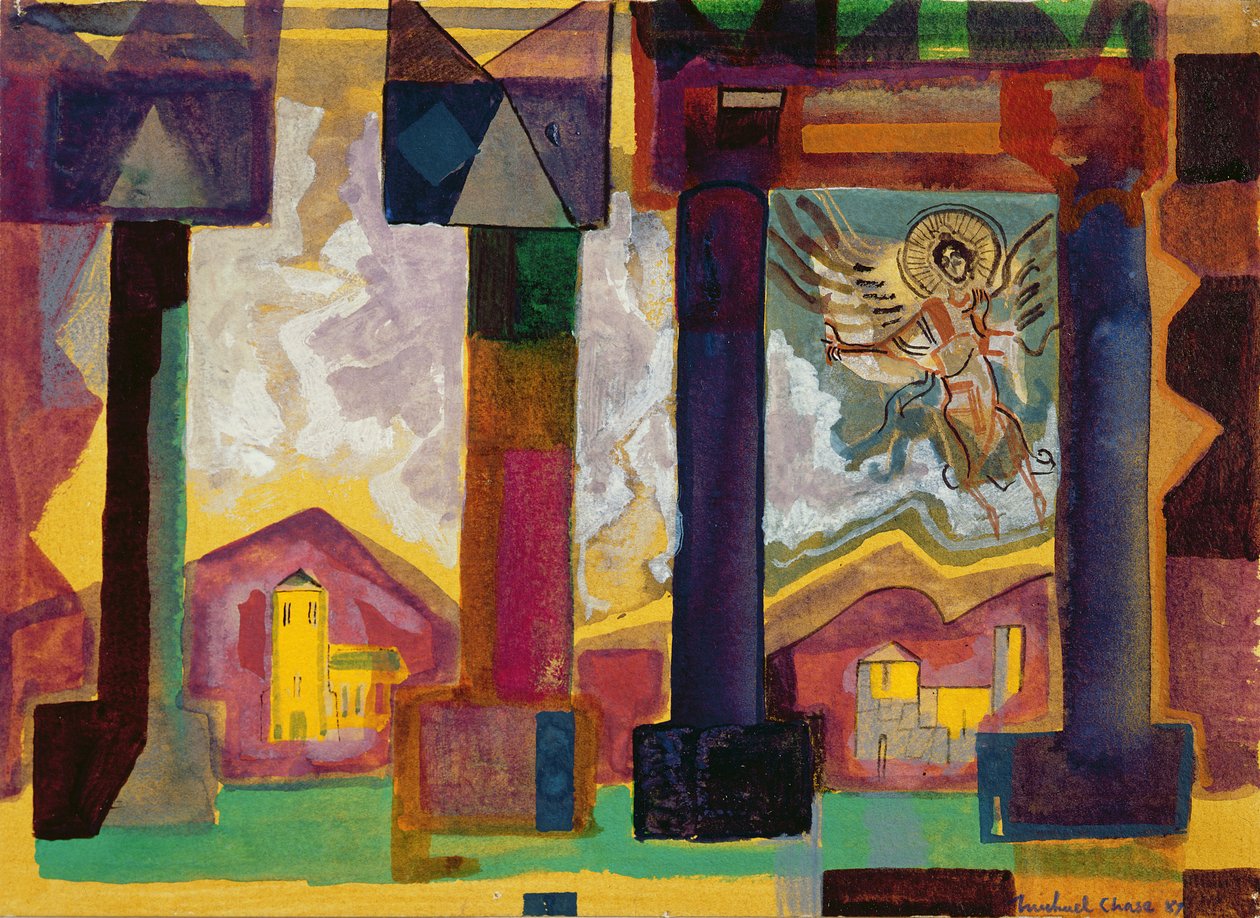 Descenso de ángeles de Michael Chase