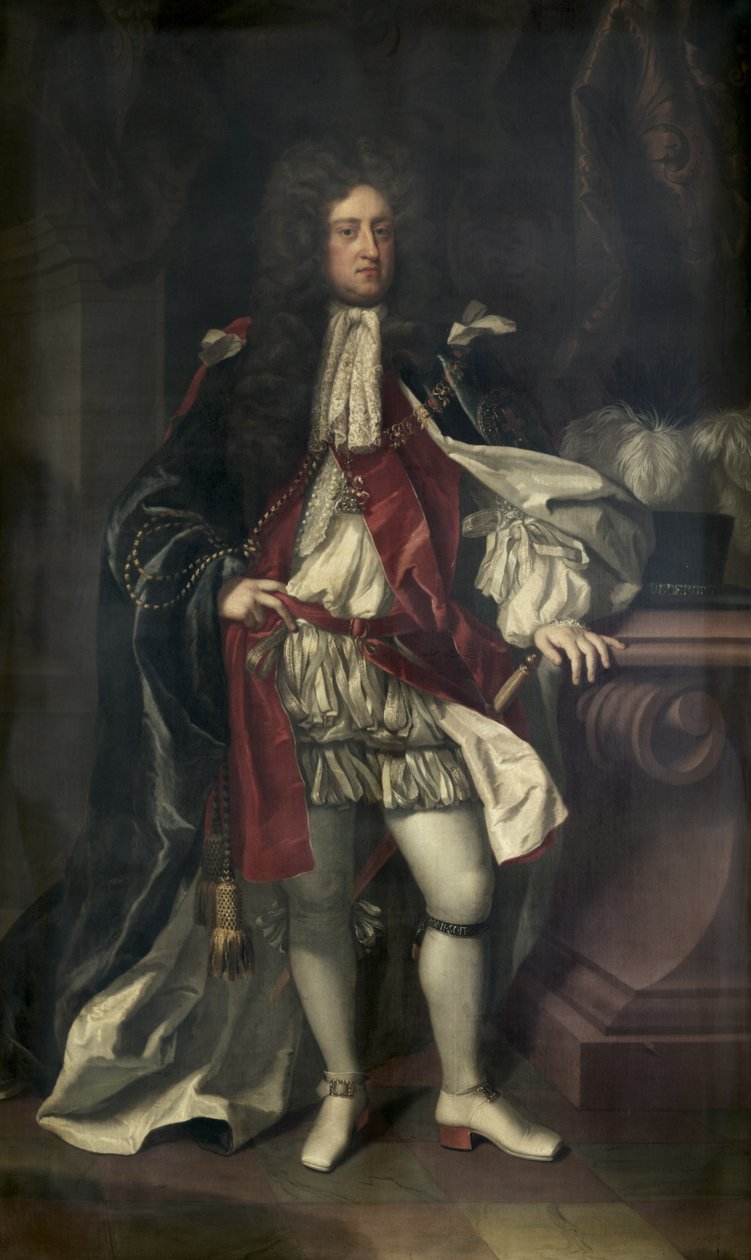 Príncipe Jorge de Dinamarca (1653-1708) de Michael Dahl
