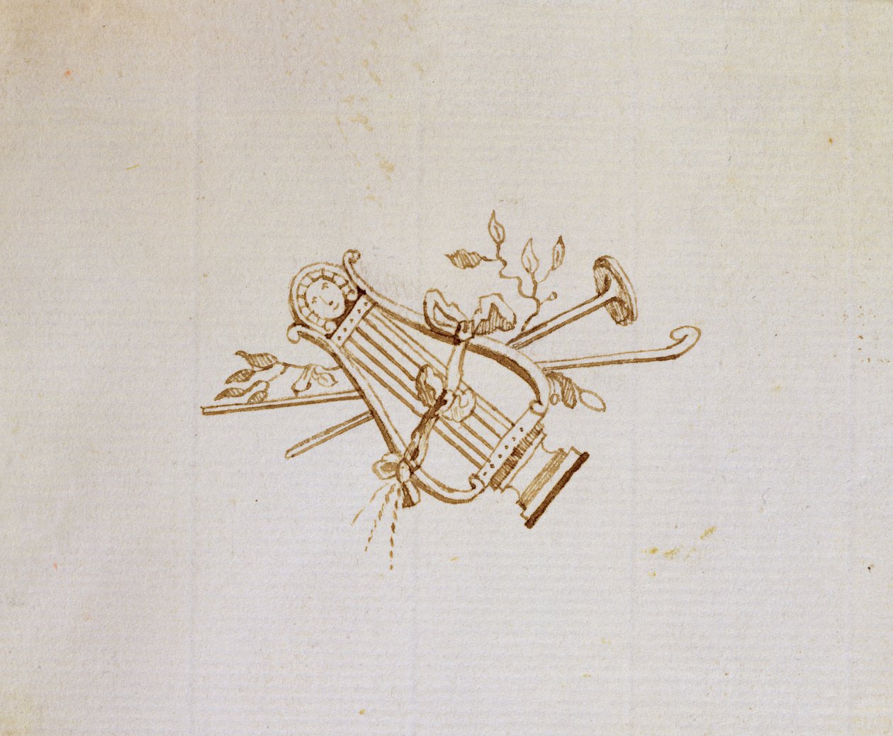Dibujo del álbum de recortes de Michael Faraday de Michael Faraday