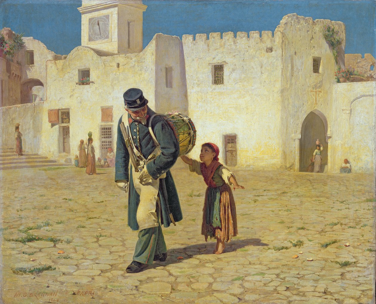 El Tamborilero, 1867 de Michael George Brennan