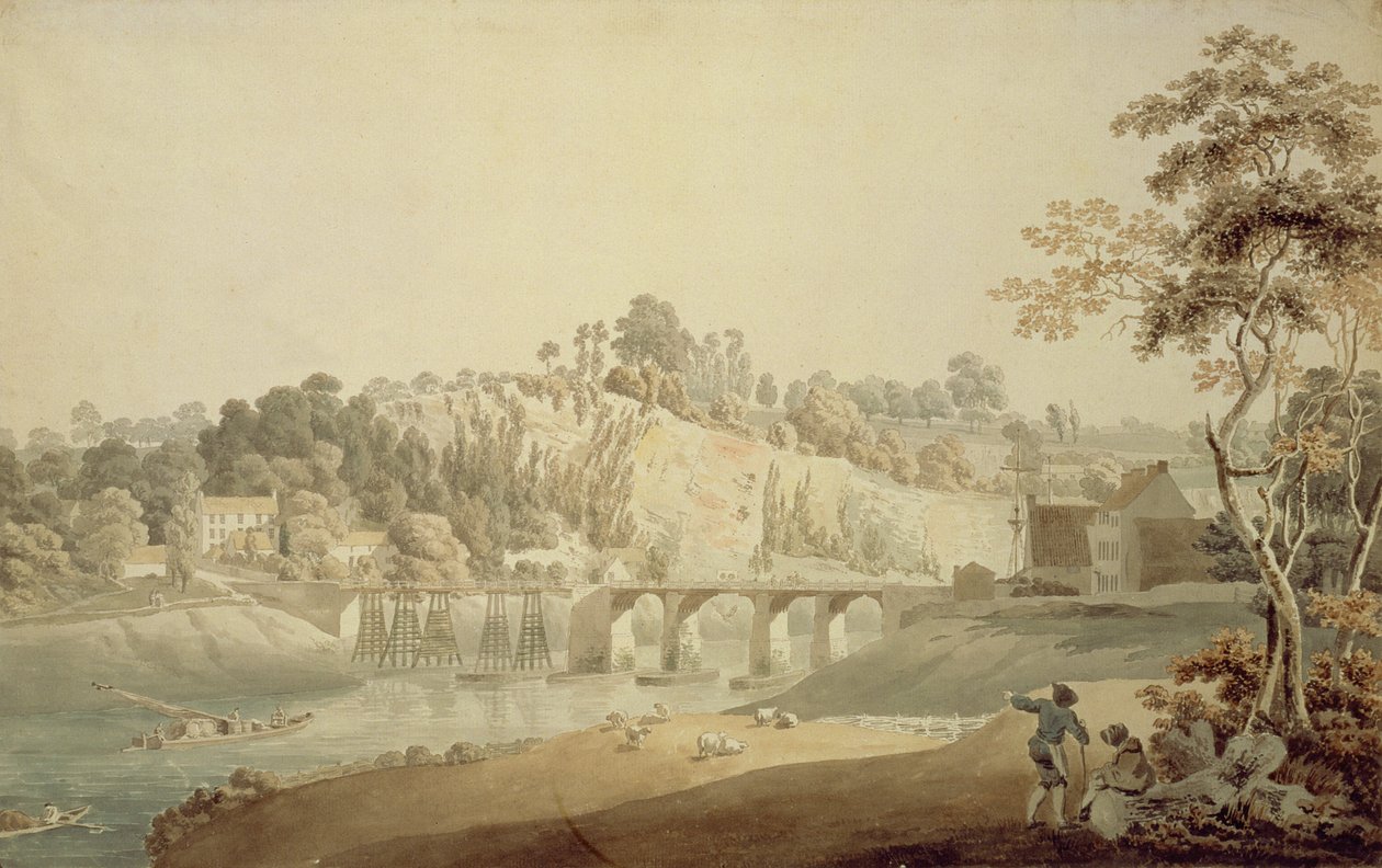 Puente de Chepstow, Valle de Wye de Michael Rooker