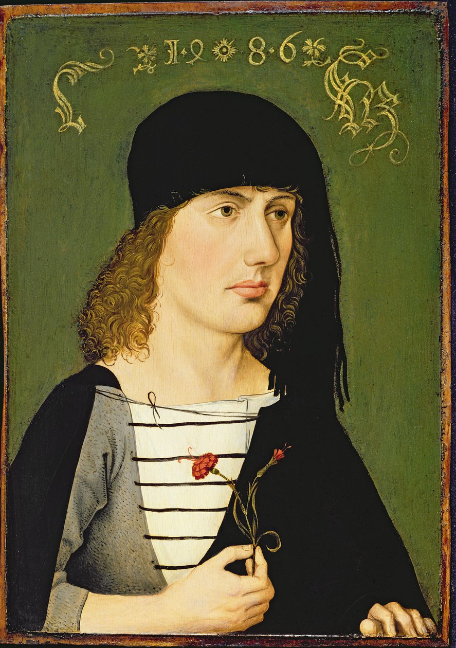 Un Joven, 1486 de Michael Wolgemut or Wolgemuth