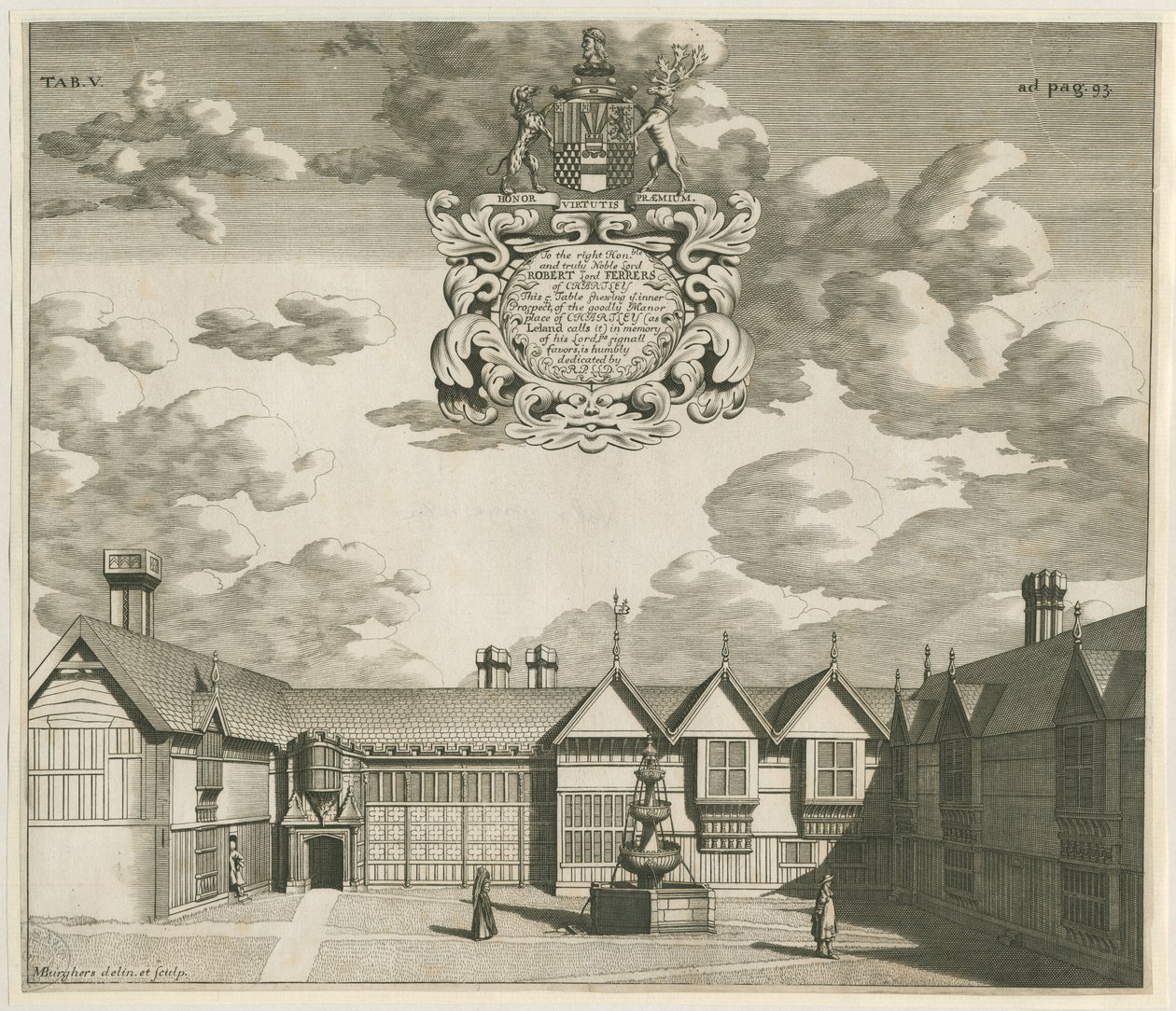Casa Solariega de Chartley de Michael Burghers