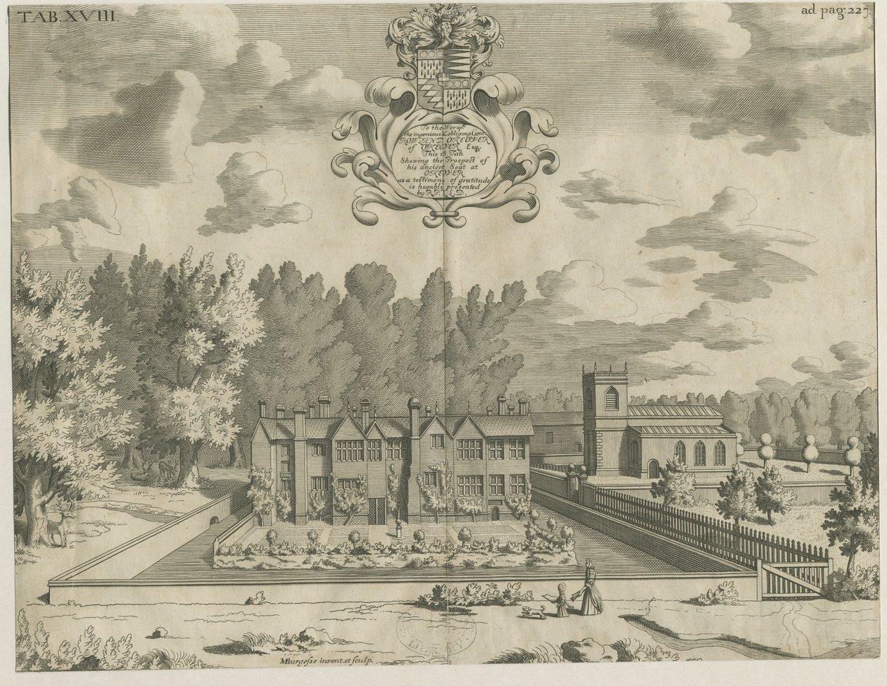 Okeover Hall de Michael Burghers
