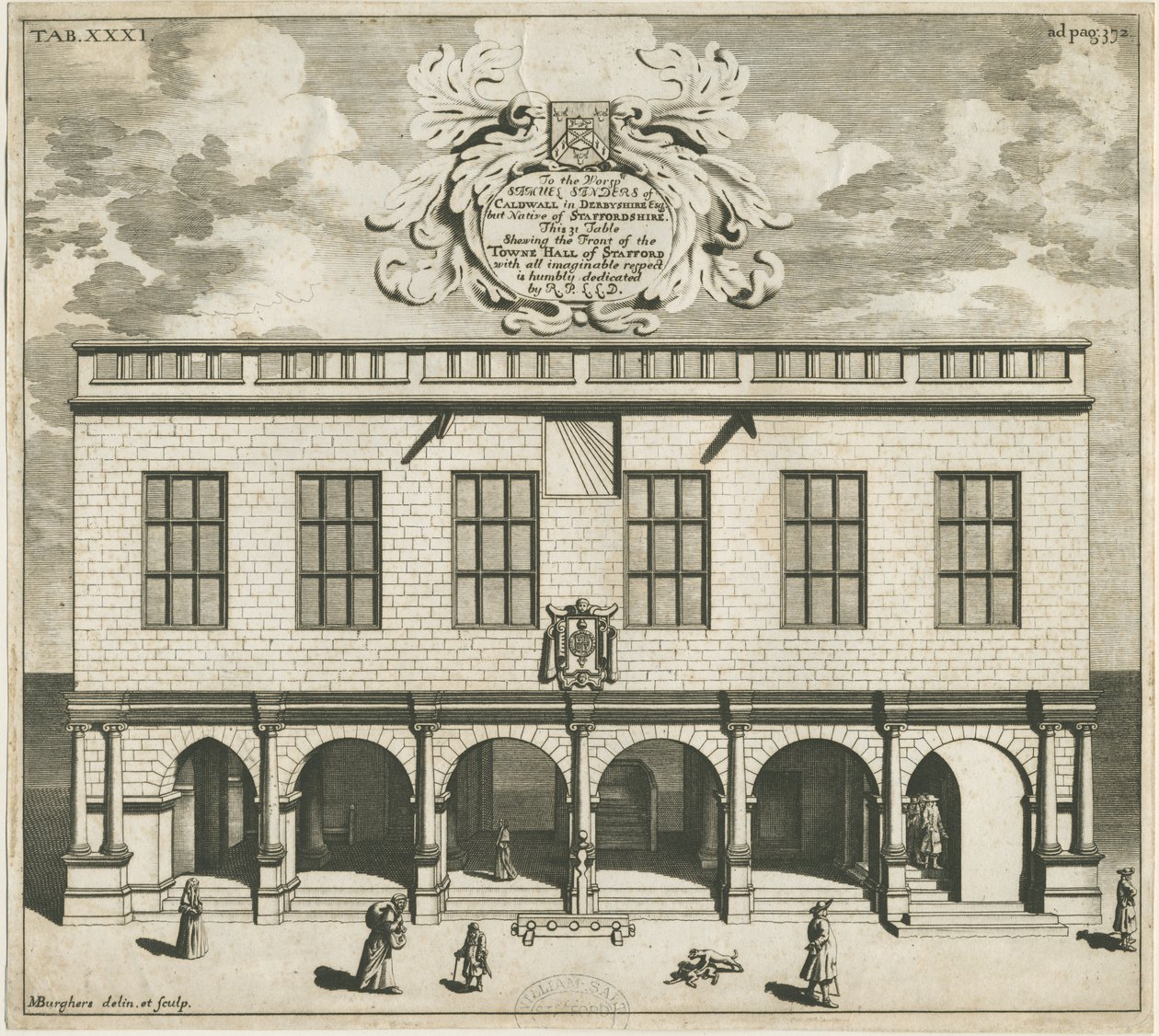 Stafford - Shire Hall de Michael Burghers