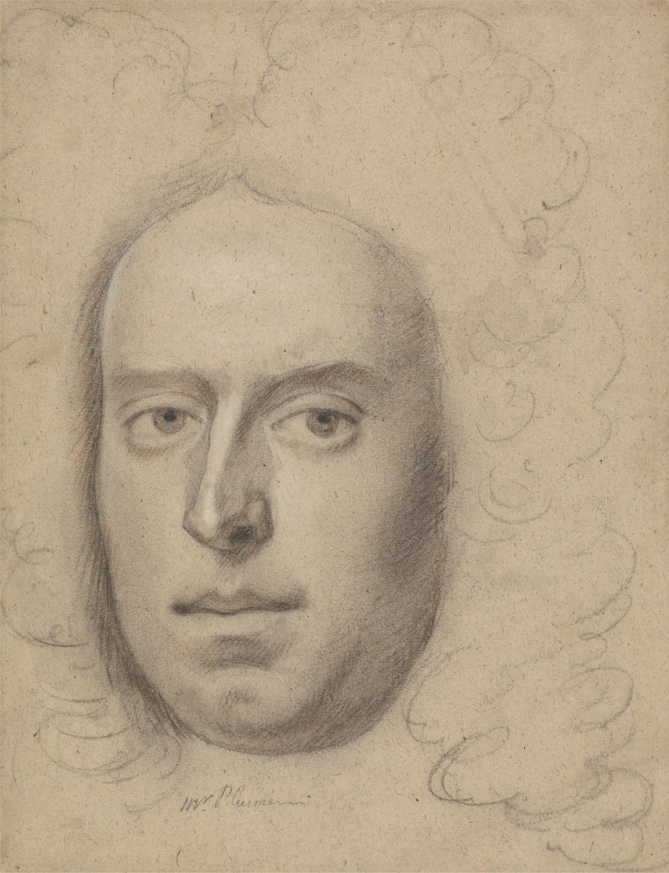 Retrato de caballero (Sr. Plumer o Plumiere) de Michael Dahl