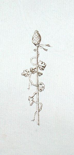 Dibujo del álbum de recortes de Michael Faraday de Michael Faraday