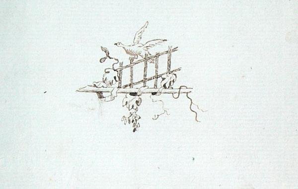 Dibujo del álbum de recortes de Michael Faraday de Michael Faraday