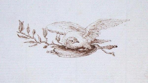 Dibujo del álbum de recortes de Michael Faraday de Michael Faraday