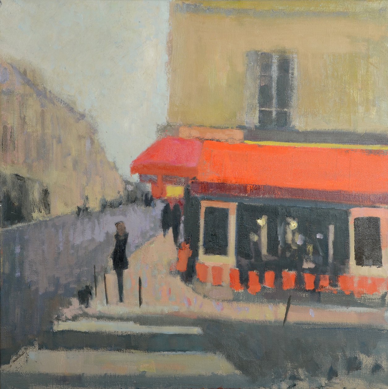París, 3er Arrondissement, 2015 (óleo sobre lino) de Michael G. Clark