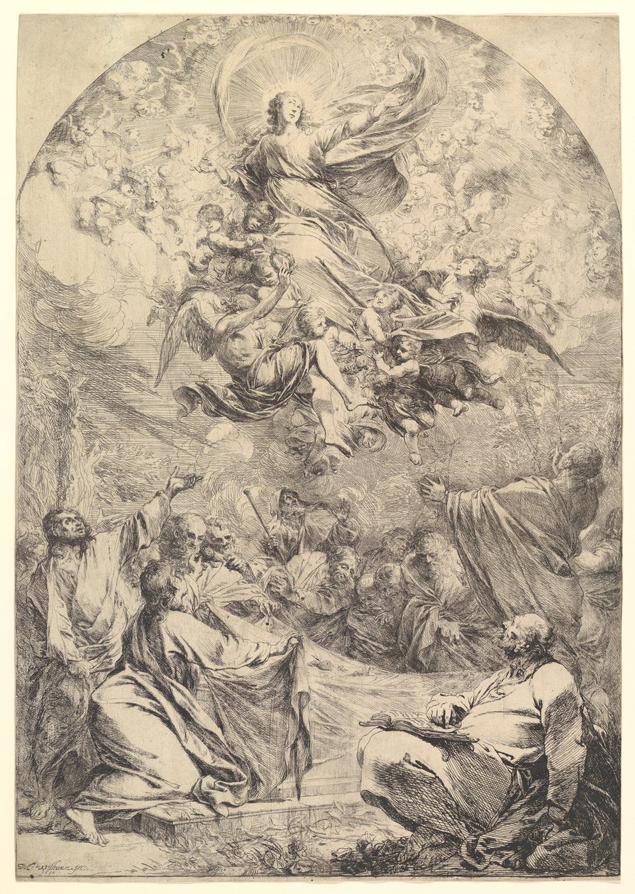La Asunción de la Virgen, 1683 de Michael Lucas Leopold Willmann