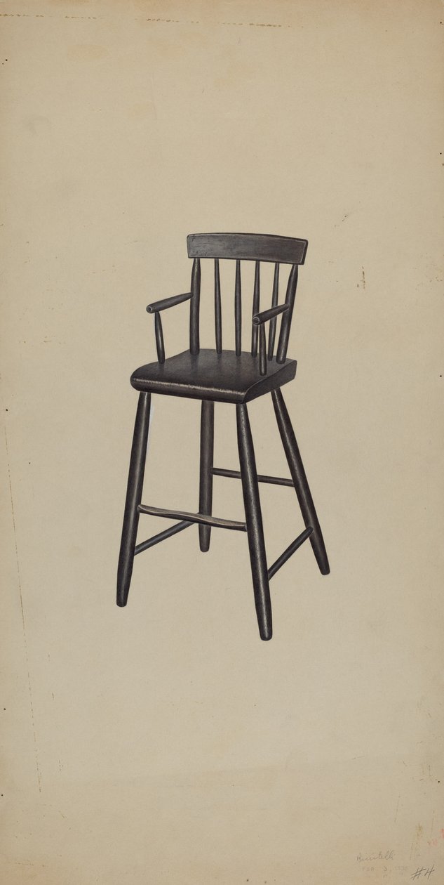 Silla alta, 1938 de Michael Riccitelli
