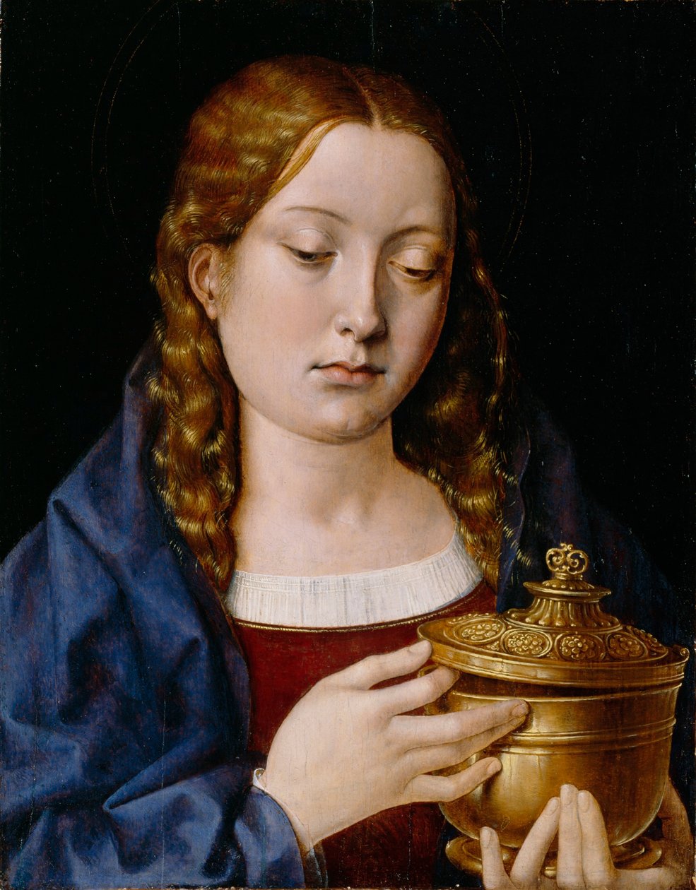 Catalina de Aragón como Magdalena de Michael Sittow