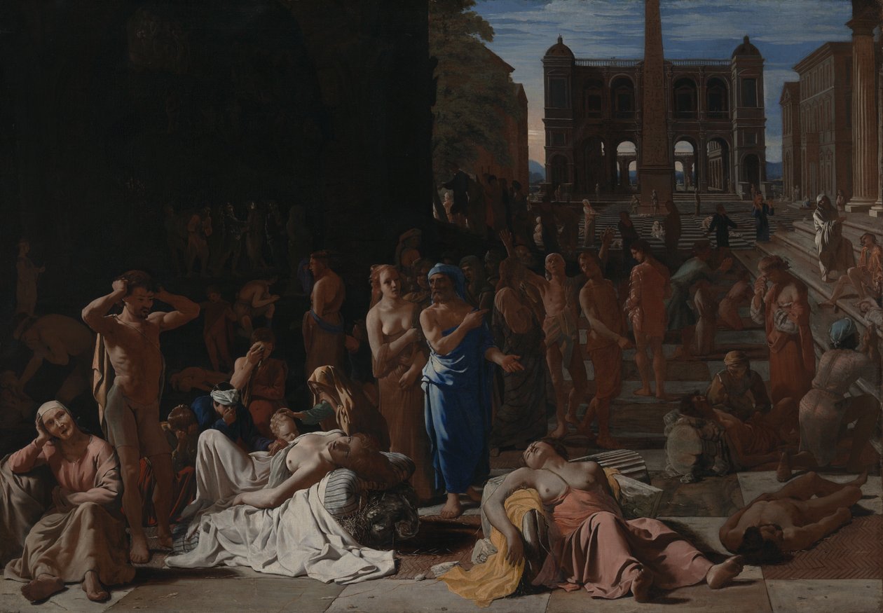 Peste en una ciudad antigua de Michael Sweerts