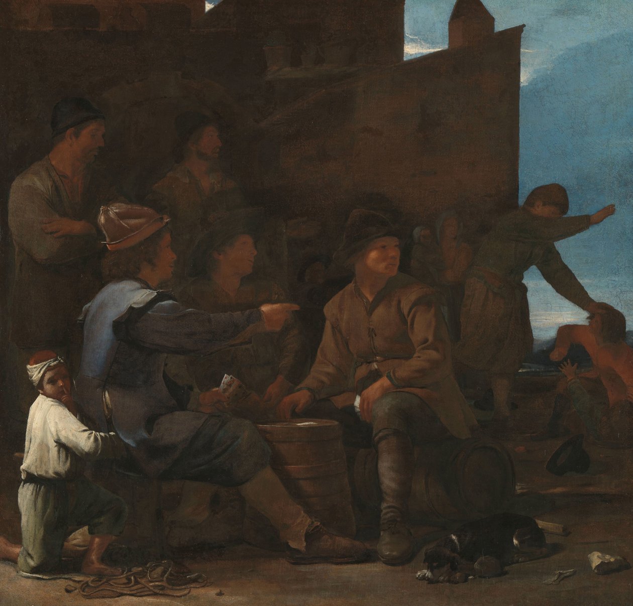 Los jugadores de cartas de Michael Sweerts