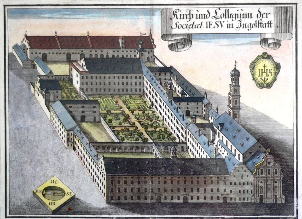 Colegio Jesuita de Ingolstadt de Michael Wening