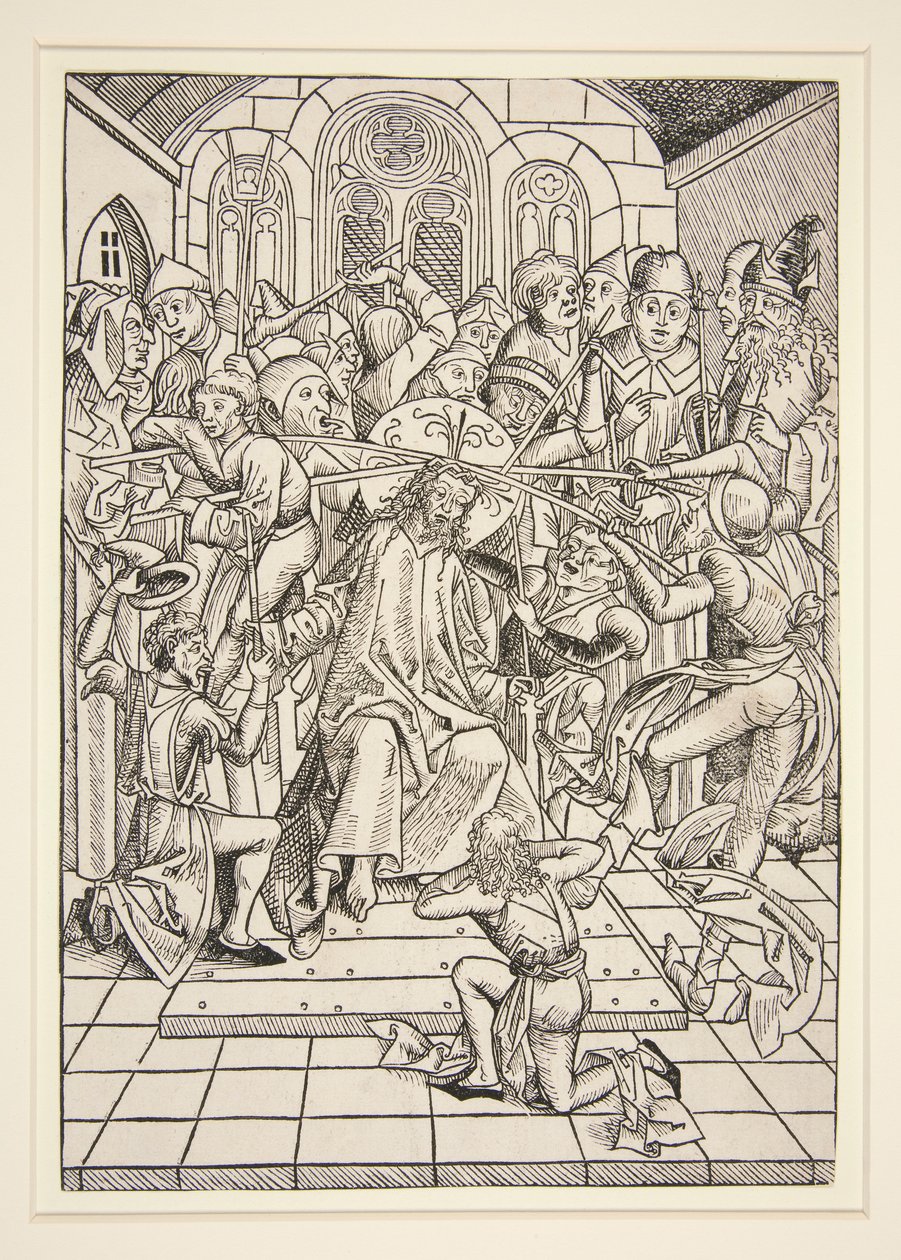 La coronación de espinas de Michael Wolgemut