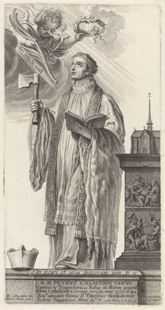 Una representación de Petrus van Kalmpthout de Michel Natalis