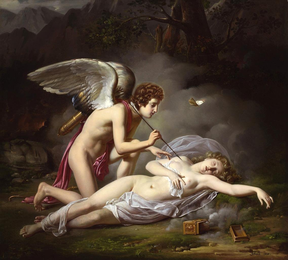 Amor y Psique de Michel Philibert Genod