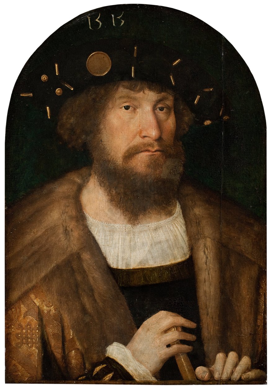 Retrato del Rey Danés Christian II de Michel Sittow